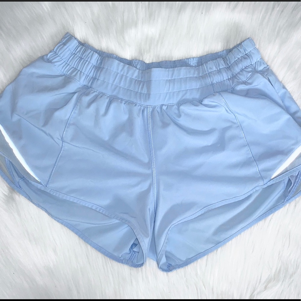 LULULEMON light blue hottie hot shorts 2.5
